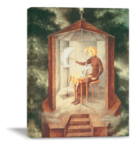 Cuadro Canvas Arte Remedios Varo, Varios Modelos Papilla Estelar