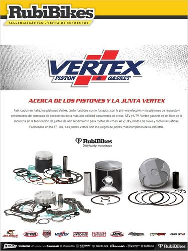 Gabia De Perno De Pistón 14*18*20. Vertex Italy