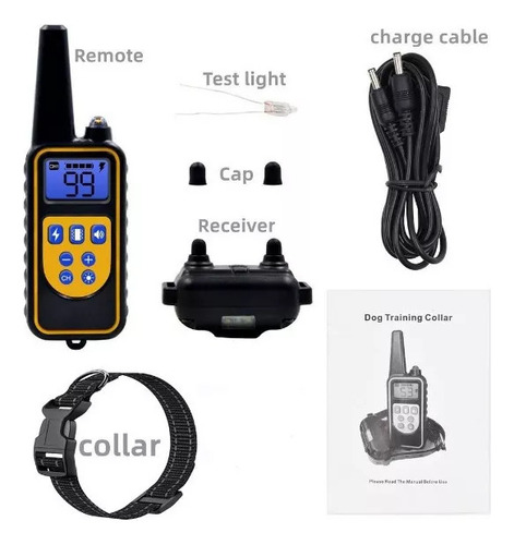 1 Collarín Elecom Shock Con Mando A Distancia Anticarcasa