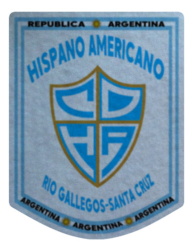 Parche Coleccion Club Hispano Americano Rio Gallegos