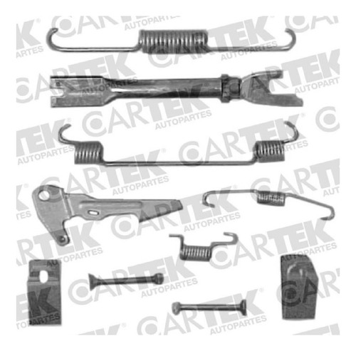 Kit Freno De Tambor Chevrolet Tracker 2001-2002 Tras Ck