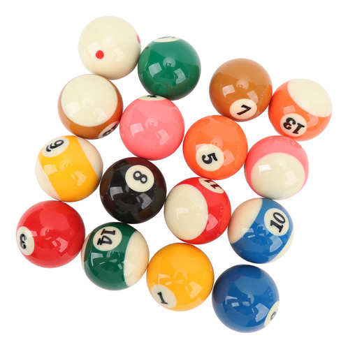 Juego De Billar De Resina Con Bolas De Billar De 2.25 Pulgad