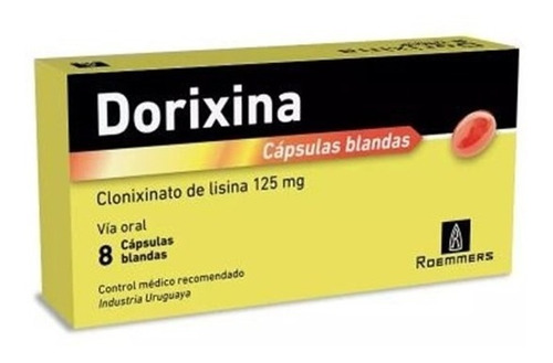 Dorixina® X 8 Cápsulas Blandas