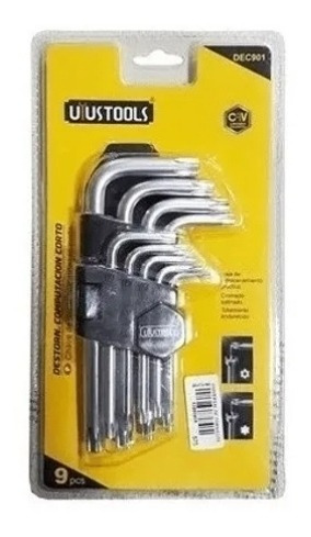 Llaves Torx Uiustools 9 Piezas 