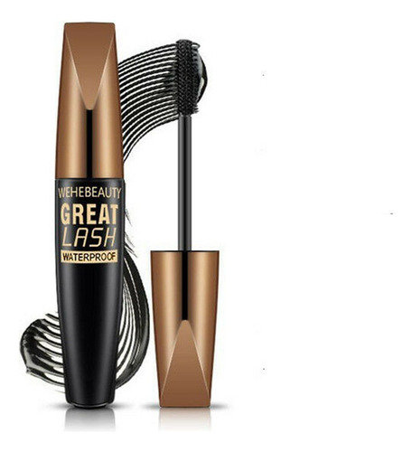 4d Silk Fiber Mascara Eye Makeup Tool Voluminous Fiber
