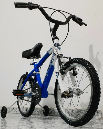 Bicicleta Usada R14 Exc. Estado Casi Nueva Para 4a6 Años Azul 14 " (Usado)