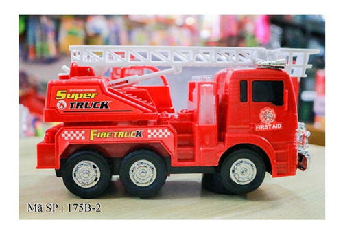 Carrinho Bombeiro Infantil Caminhão Luz Som Movimento