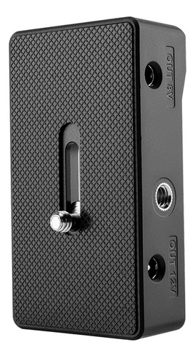 [ Placa Adaptadora De Batería Camera Clamp Np-f Para Np-f