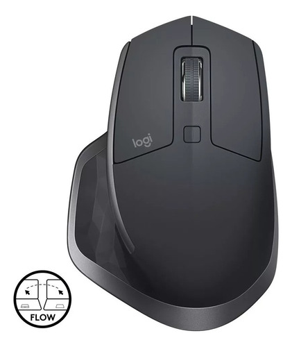 Mouse sem fio recarregável Logitech  MX Master 2S graphite