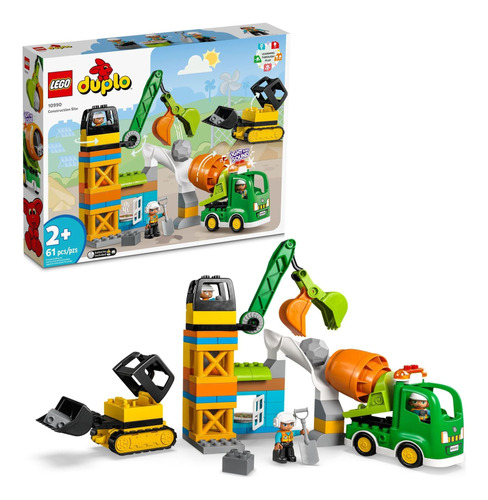 Lego Duplo Construction Site Juego Educativo De Construcción