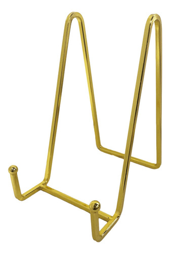 Soporte De Exhibición De Platos, Soporte De Oro 6 Pulgadas