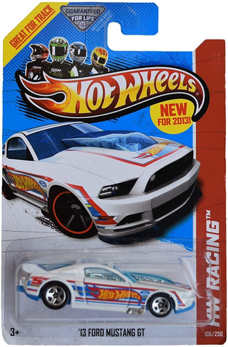 Ruedas Calientes Diecast [ford Mustang Gt &#39;13], Racing 1