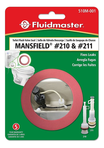 Fluidmaster 510m-001-p10 Mansfield Sello De Válvula De Desca