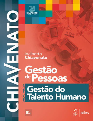 Gestão de Pessoas - O Novo Papel da Gestão do Talento Humano, de Chiavenato, Idalberto. Editora Atlas Ltda., capa mole em português, 2020