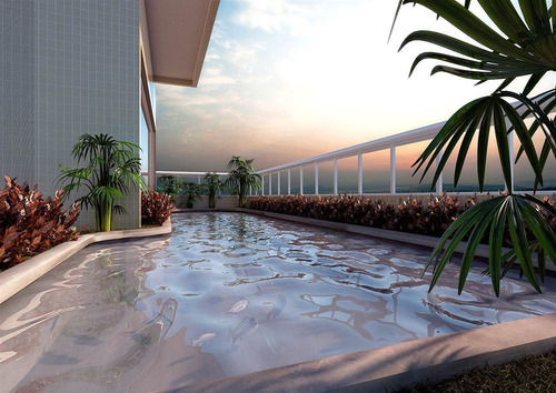 Imagem 8 de 15 de Apartamento, 3 Dorms Com 89.61 M² - Tupi - Praia Grande - Ref.: Vno123 - Vno123