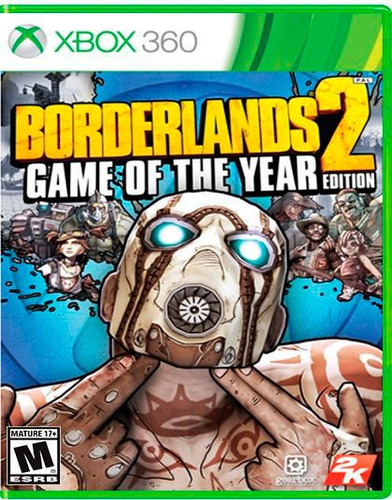 Borderlands 2 Game Of The Year Edition Xbox 360
