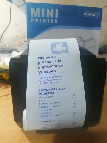 Impresora Termica 80mm Wifi Y Usb