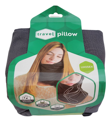 Almofada Viagem Supermacia Com Suporte Pescoço Travelpillow