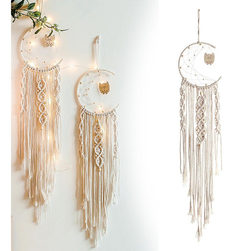 . 2x Material De Macramé For Decoración De Habitación