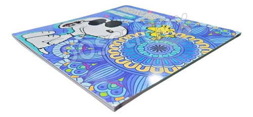 5 Libros Colorear Infantil Mandalas Peanuts Snoopy 48 Pag