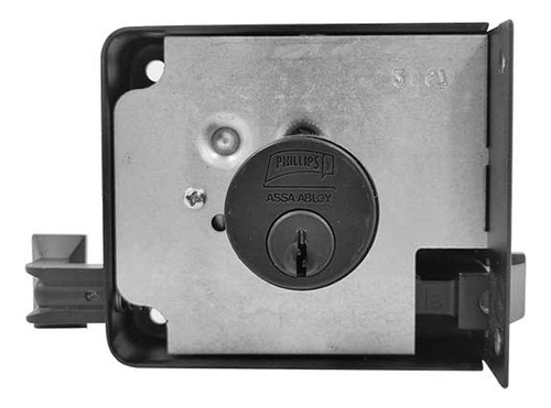 Cerradura Sobreponer Izquierda 715 If Phillips Negro Negro