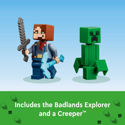 Juguete Lego Minecraft The Badlands Mineshaft