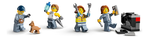 Kit de construção Lego City Car Scrapping 60472