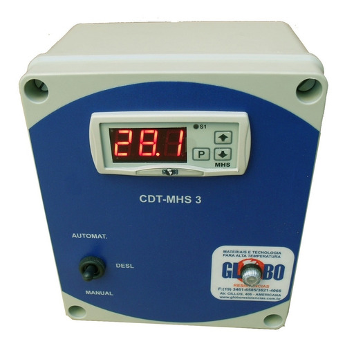 Controlador Diferencial Aquecedor Solar Piscina Mmz Robusto