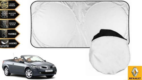 Sunshade Cubresol Con Ventosas Megane 2 Convertible 2008