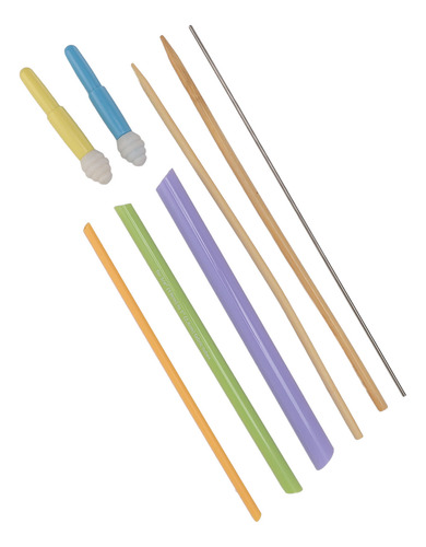 Tornillera Para Tubos De Tela, 3 Piezas, 2 Miniquitascas