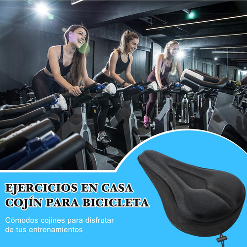 Cojín De Sillín De Bicicleta - Funda Acolchada De Gel Para