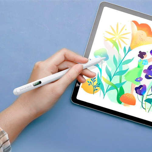Lápiz Touch Para Tablet Borofone Bg101 Blanco