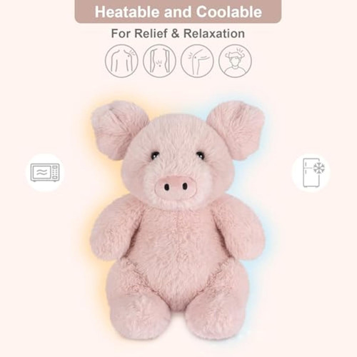 Peluches De Cerdo Calentables Y Refrigerables,