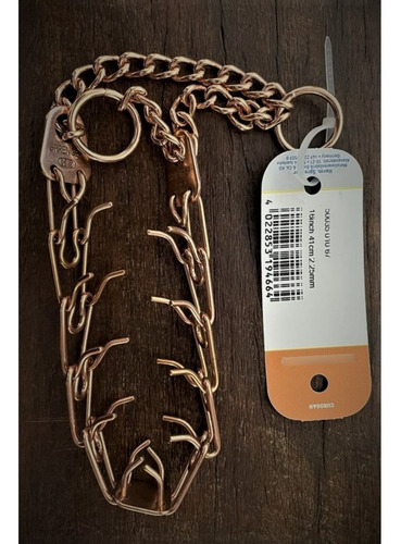 Imagem 4 de 5 de Coleira Herm Sprenger Curogan Anel O 2,25mm 41cm Prong Colar