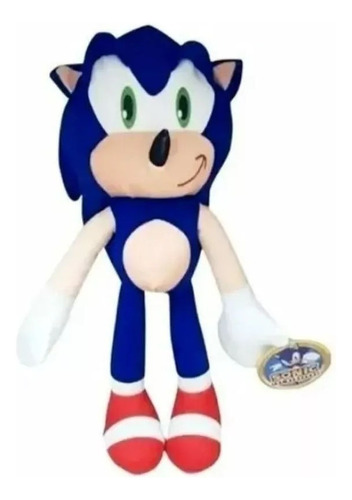 Muñeco Peluche Sonic 45cm New Toys De Tela - Original