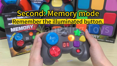 Juego De Memoria Electrónico Whacka-mole Adultos Y Niños