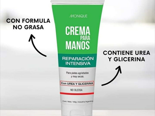 Crema Para Manos Agrietadas Y Muy Secas Apta Diabéticos