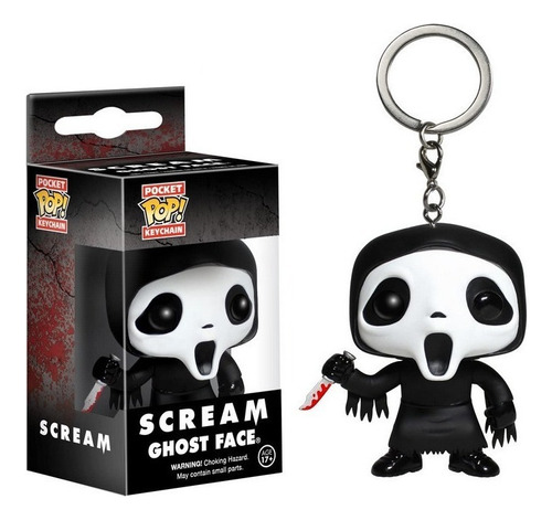 Llavero Funko Pop Scream Ghost Face Pelicula Terror Muertos