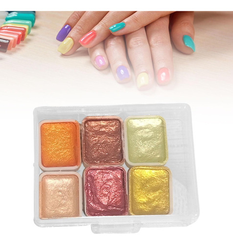 Suministros De Pintura De Uñas Pigmento De Estilo D