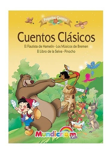 Libro Infantil 4 Cuentos Clasicos Libro De La Selva