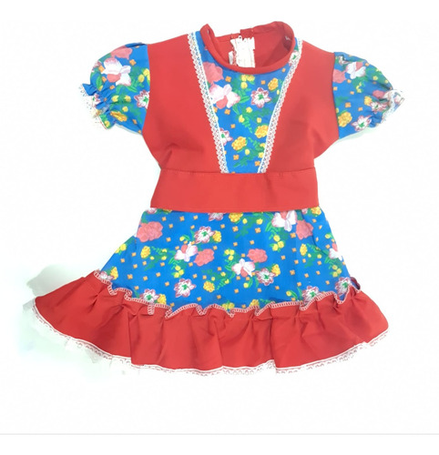 Vestido De Huasa Niña