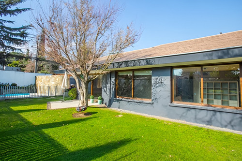 Casa 5d Con Piscina Y Depto. Independiente - Los Dominicos