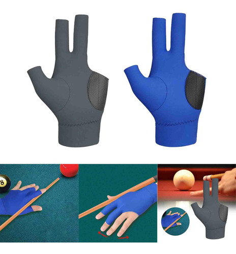 Guante De Billar De Dedos, Guantes De Dedo Separados,