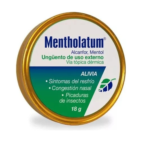 Mentholatum Unguento 18g Resfrio Congestion