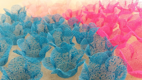 400 Forminhas Doces Finos Flor Em Tela Casamento Aniversário