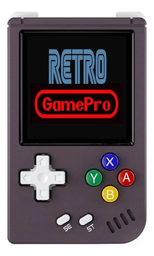 Rg Nano - Consola De Juegos De Mano Retro, Reloj De Soporte
