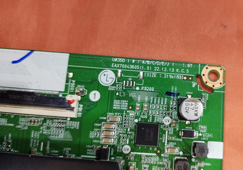 Tarjeta Main Lg 75ur8750psa Vers.bwmflkr / Eax70043605 (1.0) (Usado)