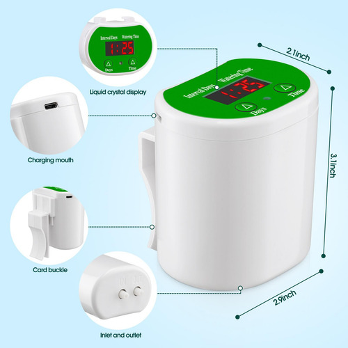 Aspersor Con Sistema De Riego Automático Plant Para Estilo A
