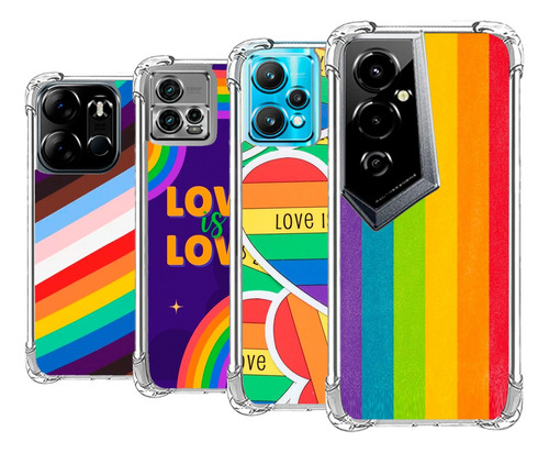 Forro Antigolpe Orgullo Gay Lgbt Plus Xiaomi Redmi Poco