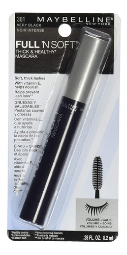 Maybelline New York 'n Suave Lavable Mascara Muy Negro 0.28